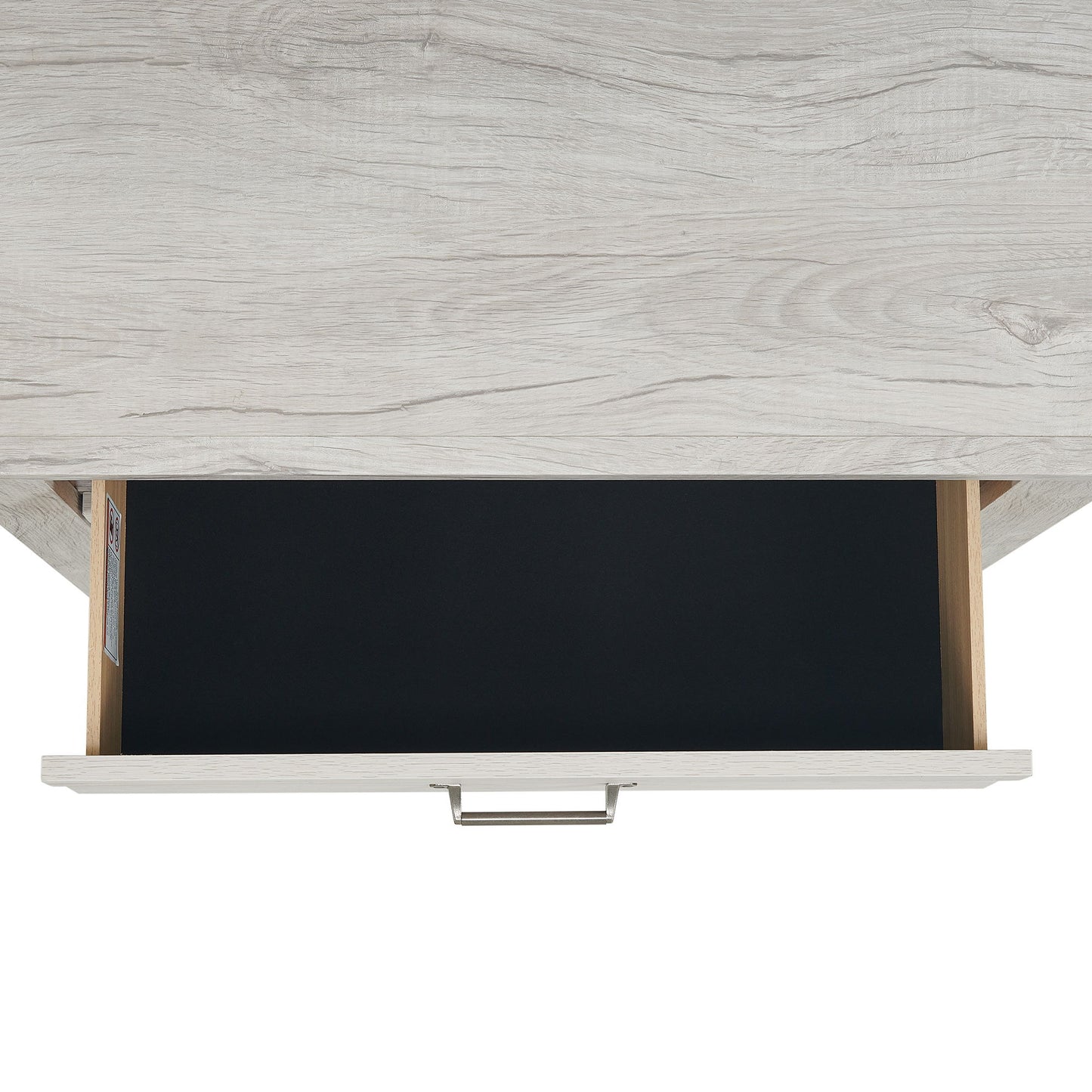 Fort Worth - 2 Drawer Nightstand With USB - White