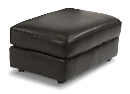 Vail - Leather Cocktail Ottoman