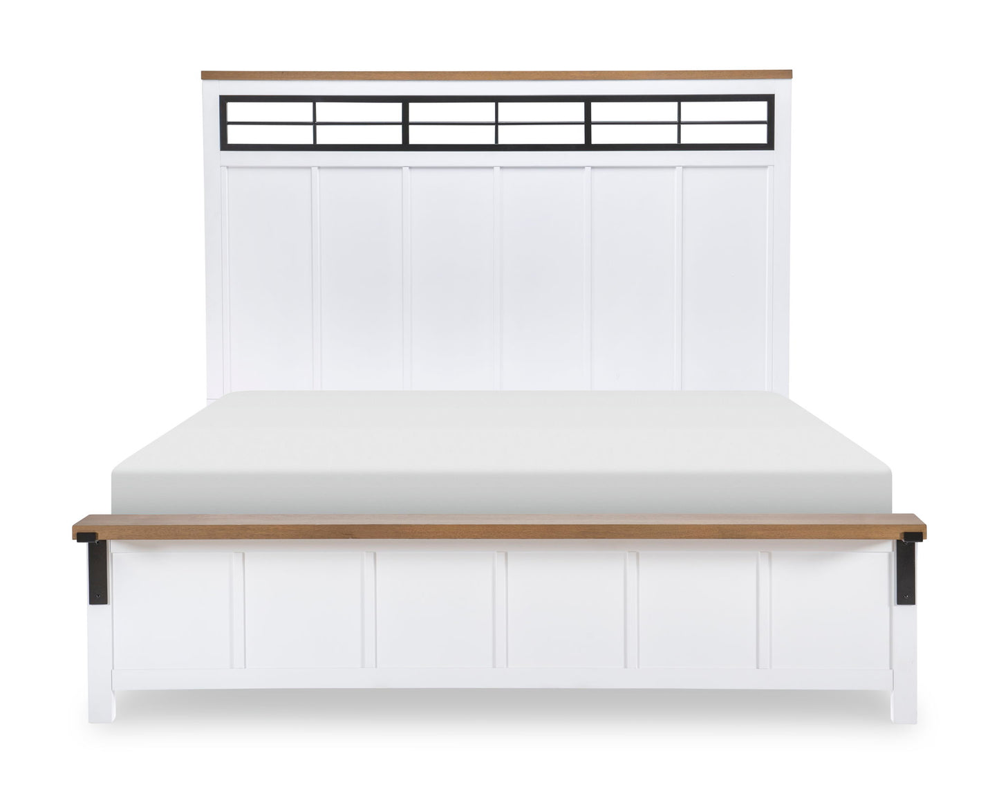 Franklin - Complete Two Tone Panel Bed