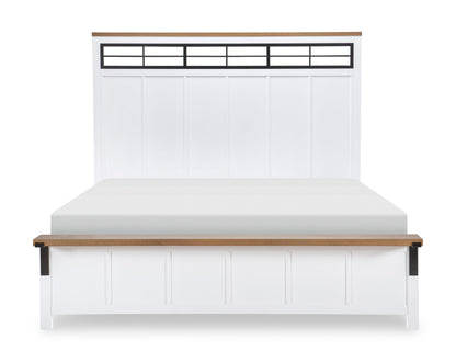 Franklin - Complete Two Tone Panel Bed