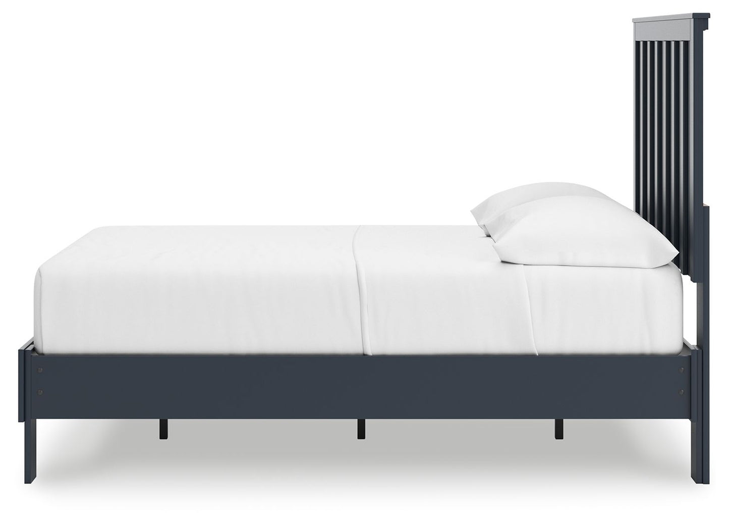 Simmenfort - Platform Bed With Panel Headboard