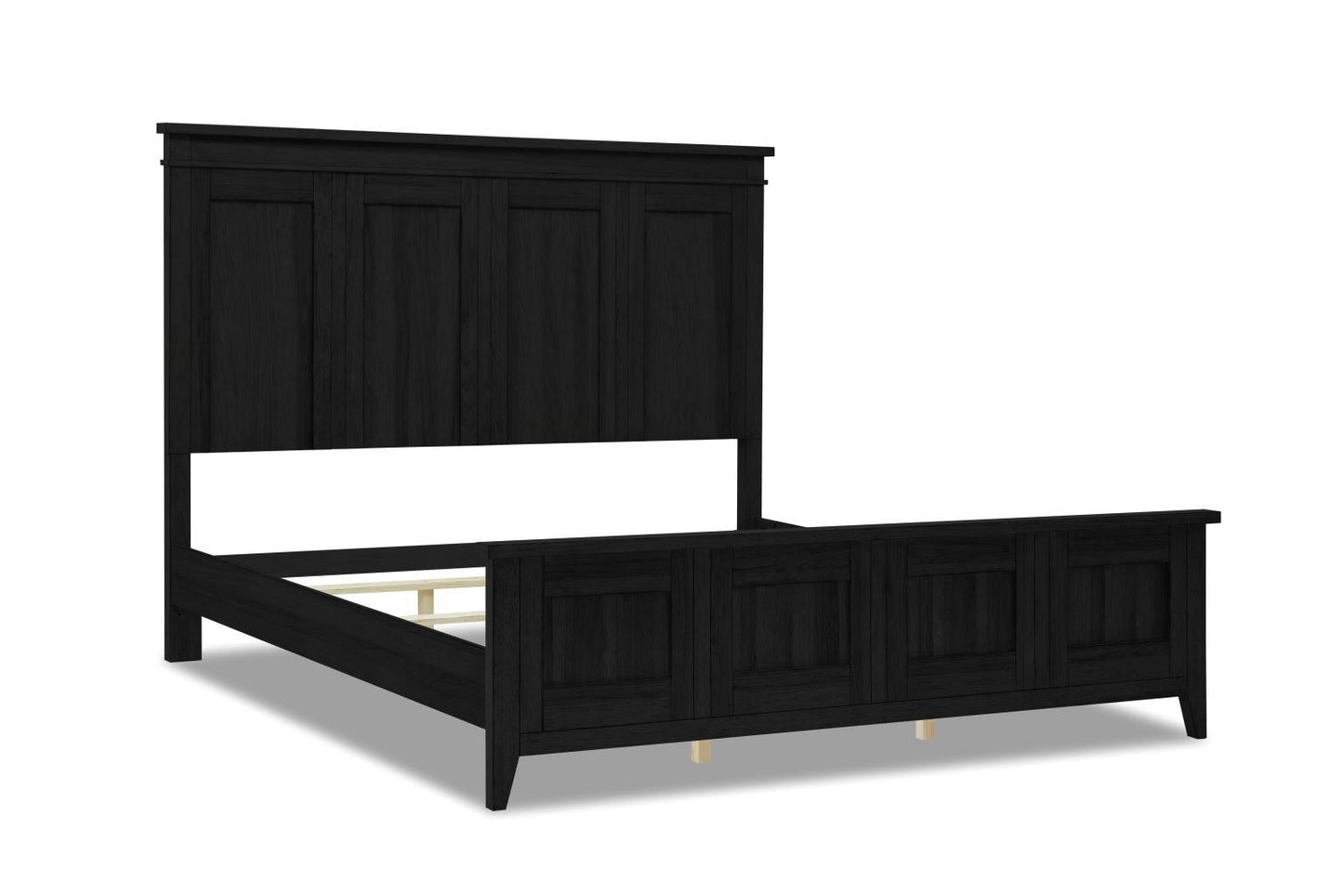 Today's Traditions - Queen Panel Headboard - Blacksmith