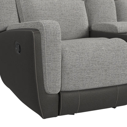 Hornet - Motion Glider Loveseat With Console
