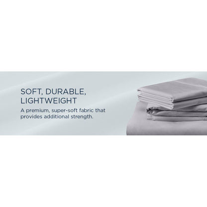 Linens - Tempur Classic Cotton Sheet Set - Sleepy Silver Mist