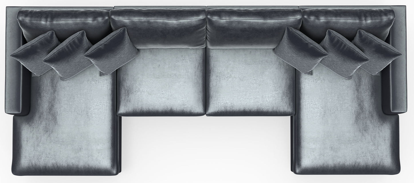 Remington - LSF Chaise - Slate