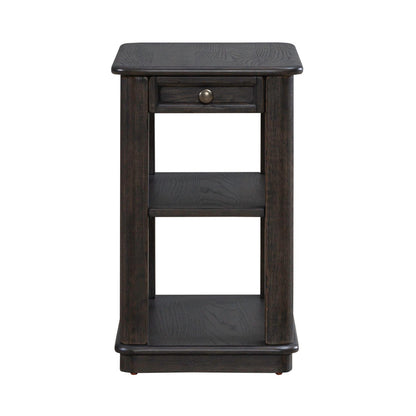 Wallace - Chair Side Table - Brown