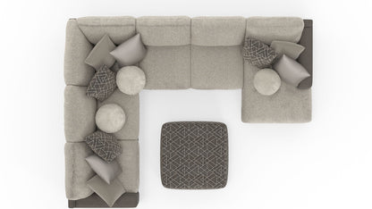 Canyon - LSF Sofa - Umber