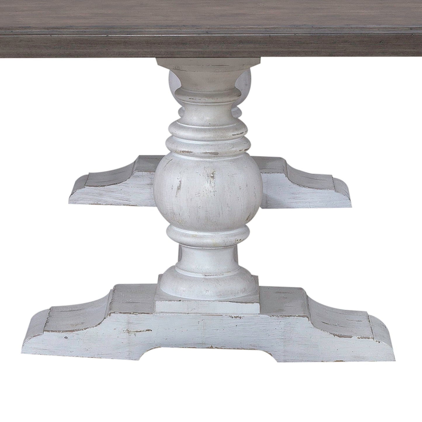 River Place - Trestle Table Base - White