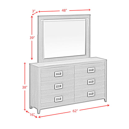 Tobias - 6-Drawer Dresser