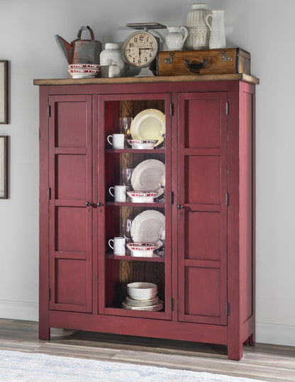 Vintage Market - Pie Safe - Barnwood Oak And Spiced Apple