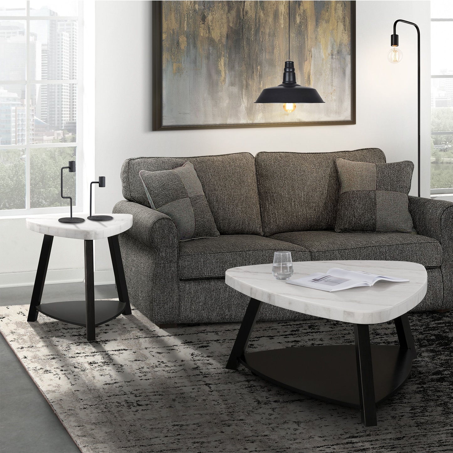 Trinity - Marble Top Table