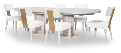 Miramar - Complete Oval Dining Table