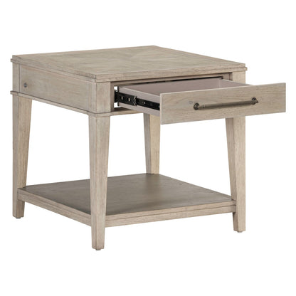 New Haven - End Table - Sanctuary White