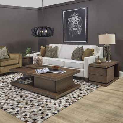 Athens - End Table - Chocolate Brown