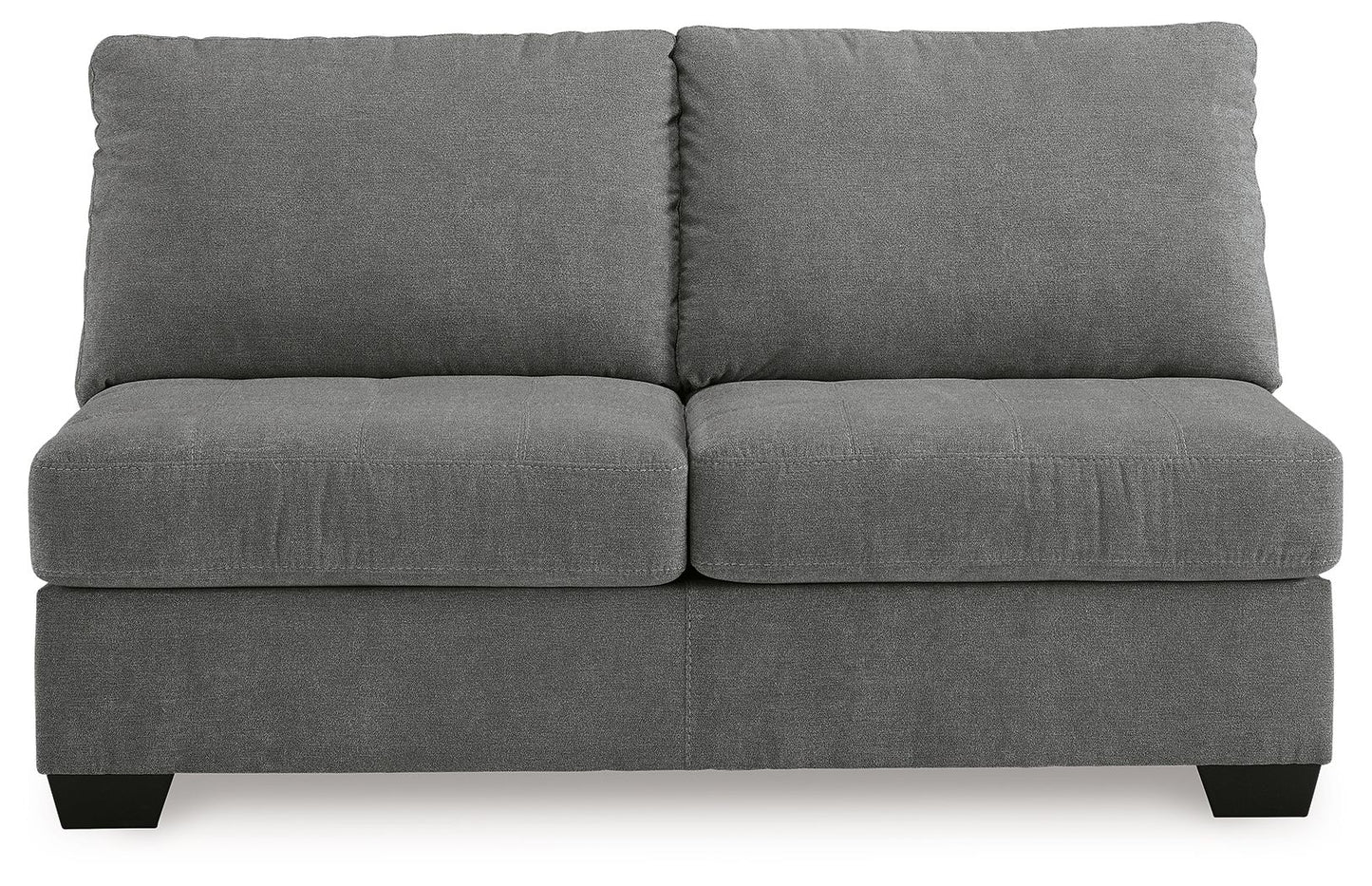 Birkdale Court - Armless Loveseat - Gray