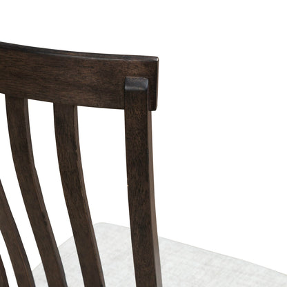 Grant Park - Slat Back Side Chair (RTA) - Brown