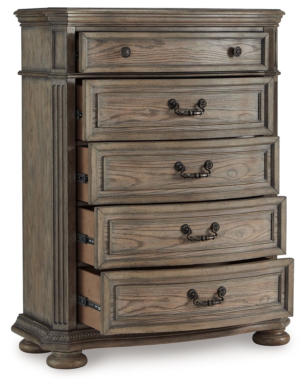 Ardenfield - Five Drawer Chest - Light Brown