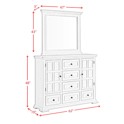 Heather - 6-Drawer Dresser