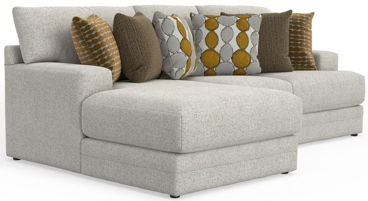 Tori - Sectional With Comfort Coil Seating And Accent Pillows Included