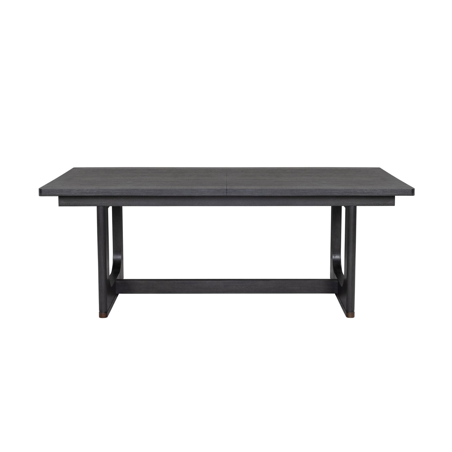 Waterfall - Rectangular Dining Table - Deep Ebony