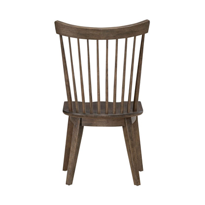 Midland Falls - Spindle Back Side Chair (RTA) - Dark Brown