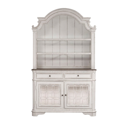 Magnolia Manor - Hutch - Aged White