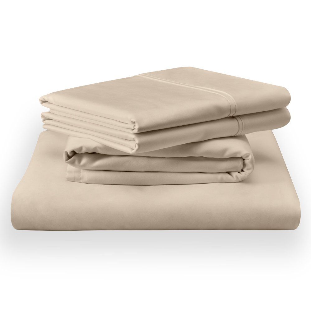 Linens - Tempur Classic Cotton Sheet Set - Sandstone