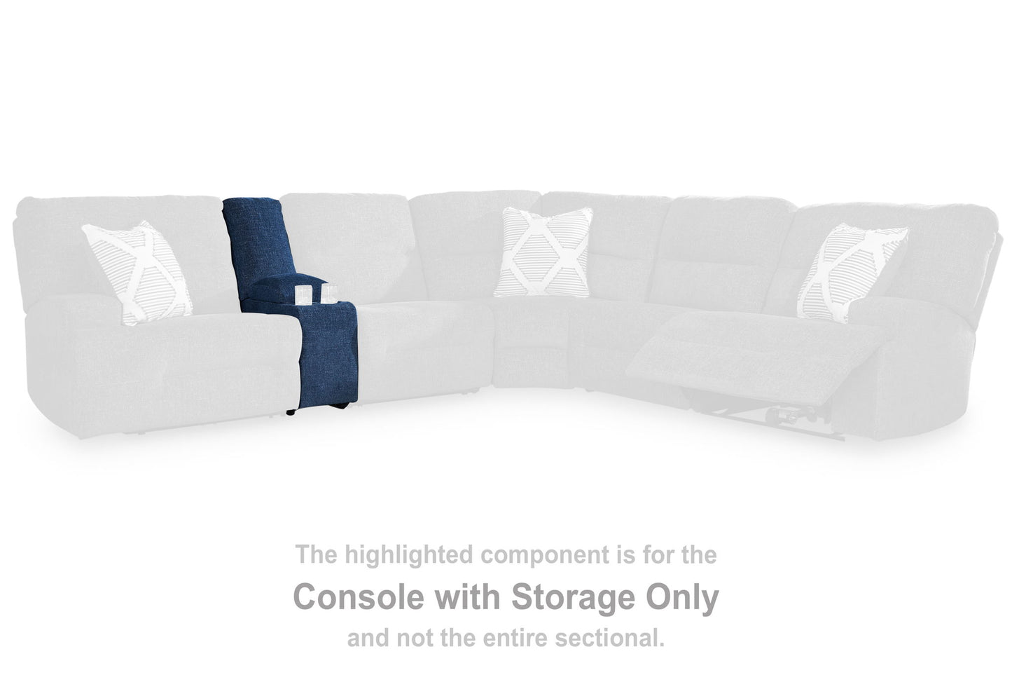 Acklen Place - Console With Storage - Navy