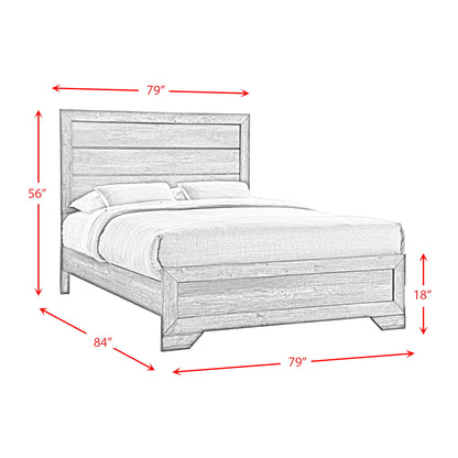 Nathan - Panel Bed