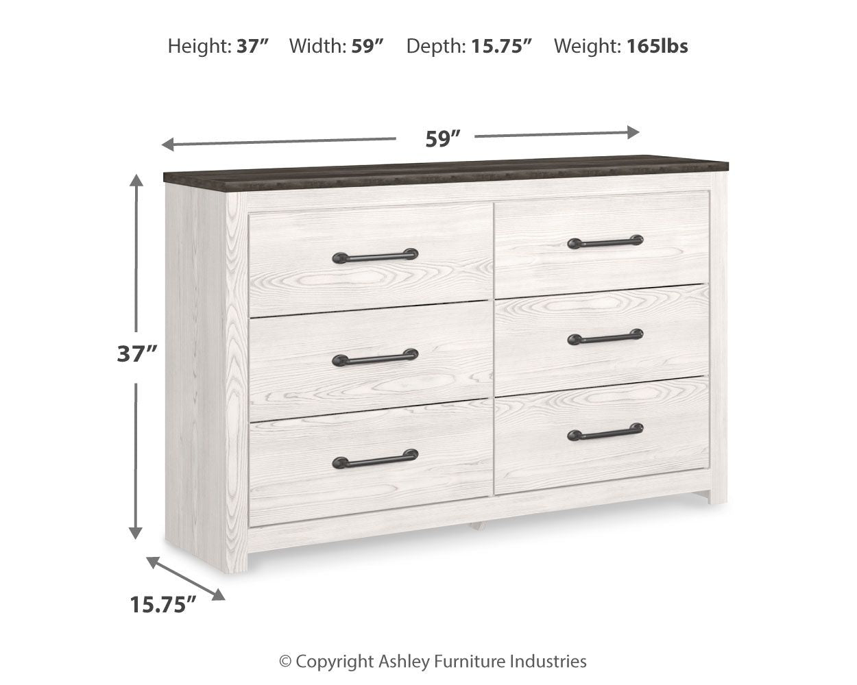 Gerridan - Dresser, Mirror