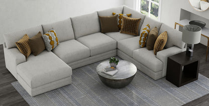 Tori - Sectional With Comfort Coil Seating And Accent Pillows Included