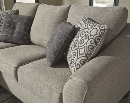 Kestrel - Queen Sofa Chaise Sleeper - Driftwood