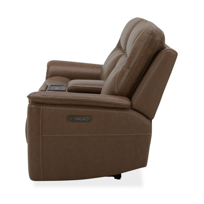Collins - Loveseat With Console P3 & ZG - Brown