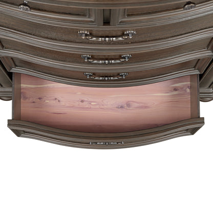 Brunswick - 5-Drawer Chest - Mahogany