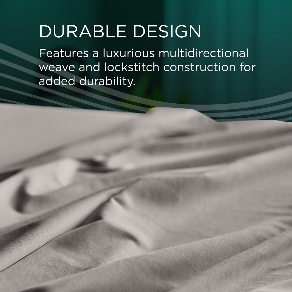 Tempur-Adapt - Tempur-Adapt Luxe Egyptian Cotton Sheets - Graphite