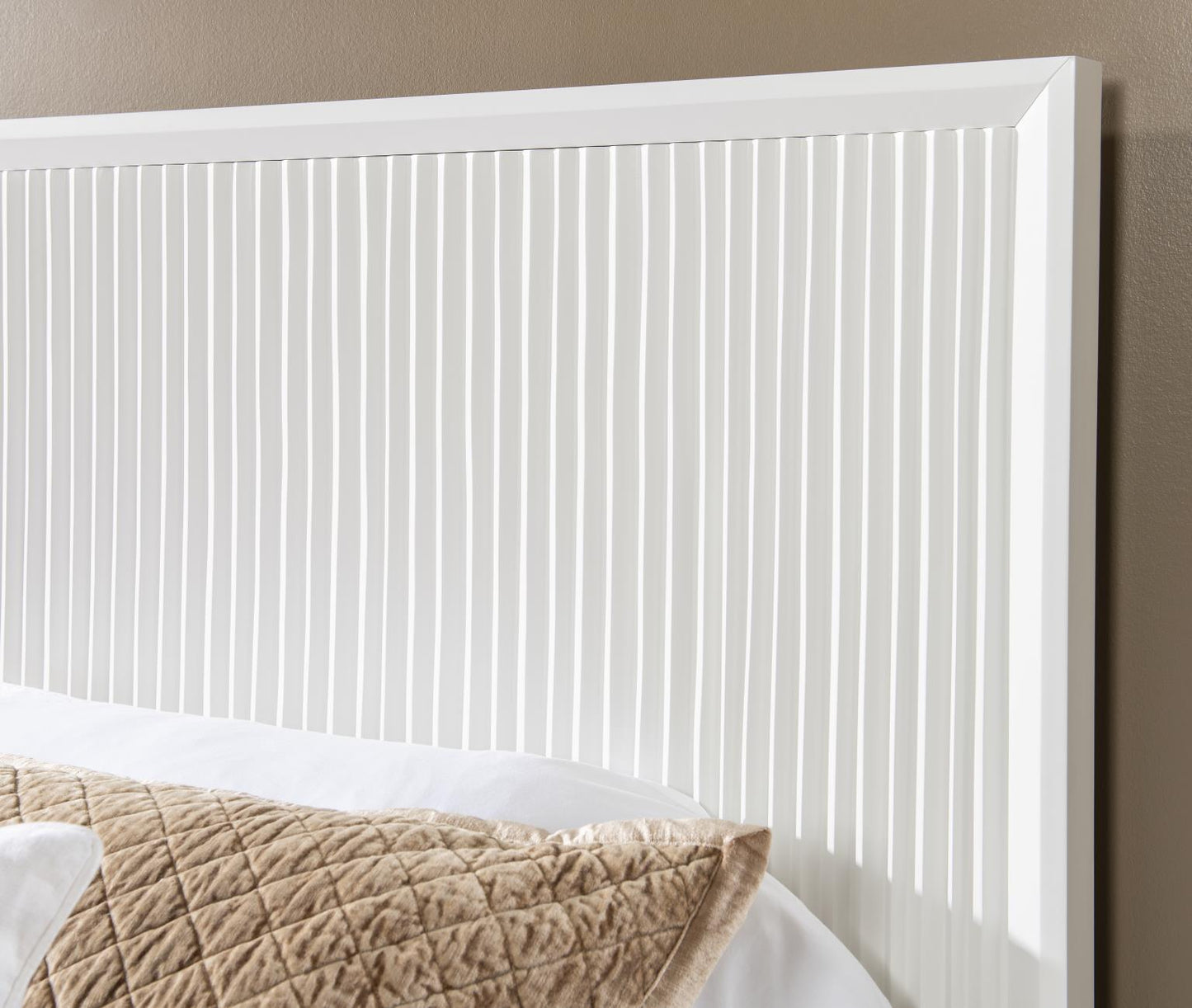 Melrose - Complete Sculpted Panel Bed