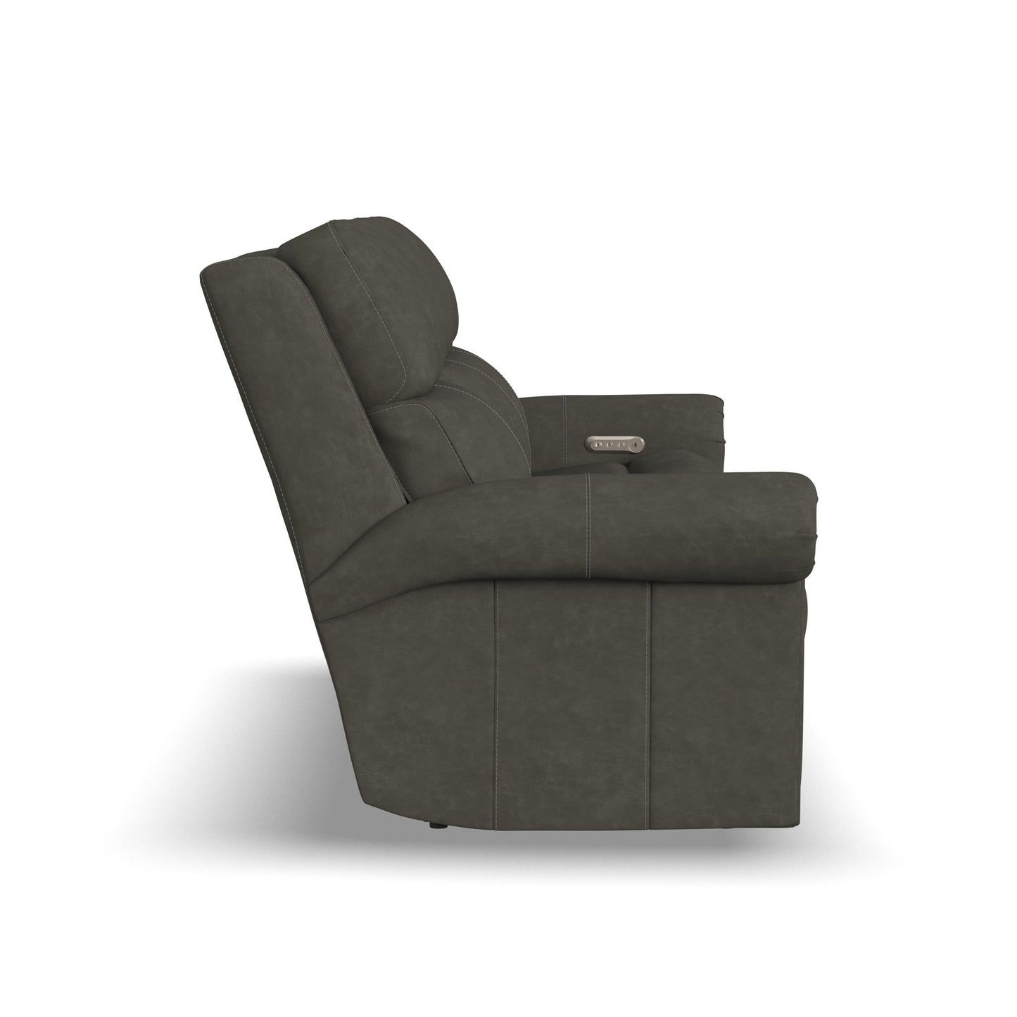 Bernard - Power Reclining Sofa With Console, Power Headrest, & Lumbar