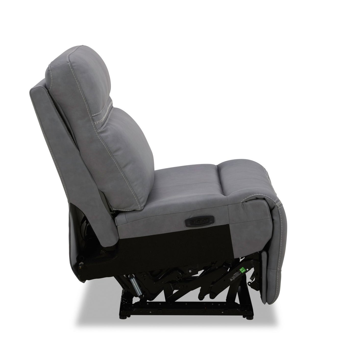 Cooper - Armless Recliner P3 & ZG - Blue Gray - Gray