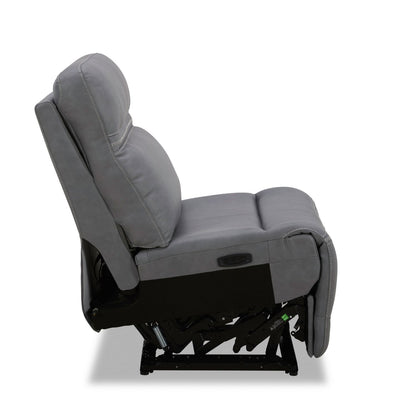 Cooper - Armless Recliner P3 & ZG - Blue Gray - Gray