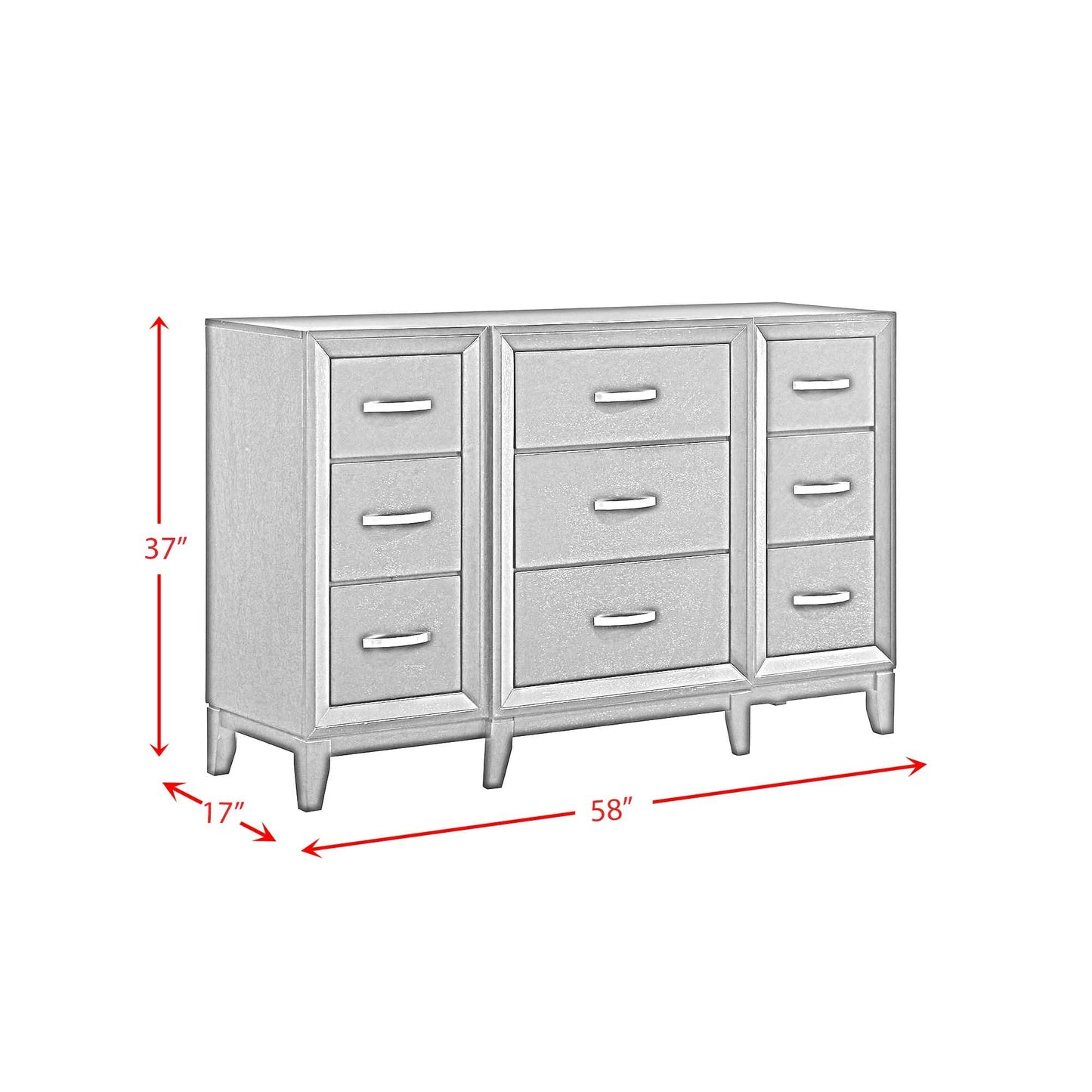 Beaumont - 9-Drawer Dresser