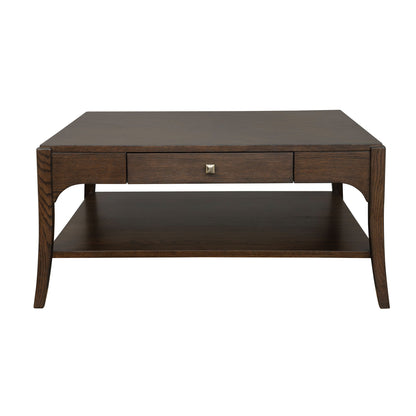 Sylvie - Rectangular Coffee Table - Dark Brown
