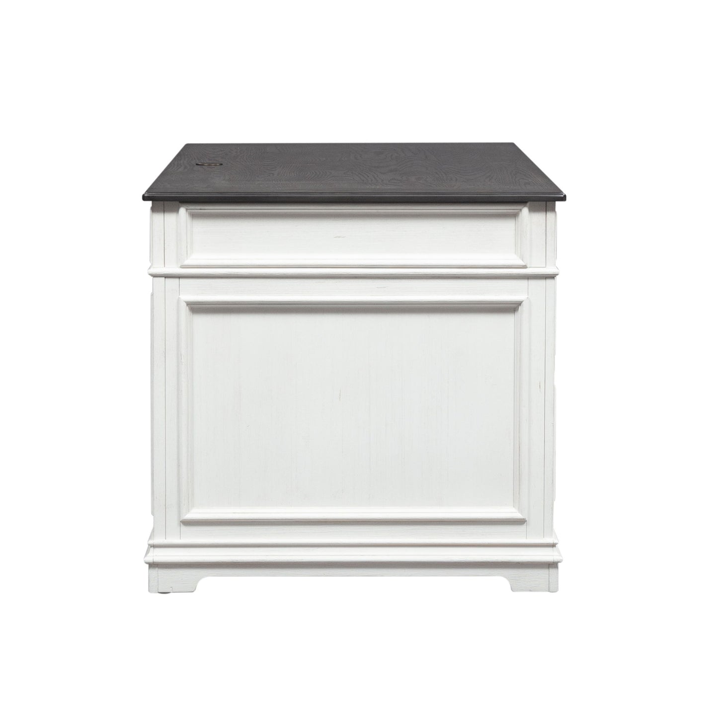 Allyson Park - Jr Executive Desk Base - White