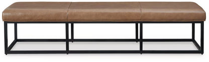 Joston - Accent Bench - Caramel