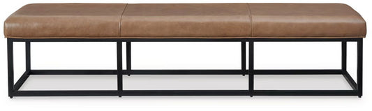Joston - Accent Bench - Caramel