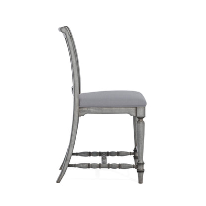 Plymouth - Counter Chair (Set of 2) - Gray