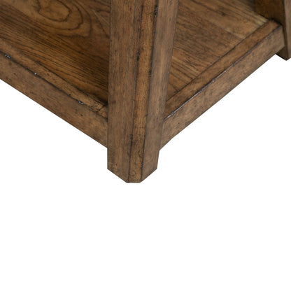 Carolina Park - Octagonal End Table - Brown