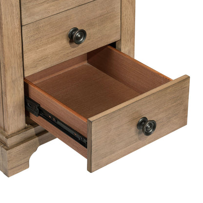 Haven Hills - Chairside Table - Camel Beige