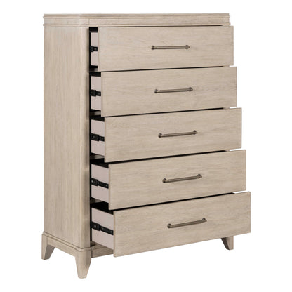 New Haven - 5 Drawer Chest - White