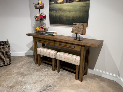 Vintage Market - Captains Truck Cocktail Table - Barnwood Oak
