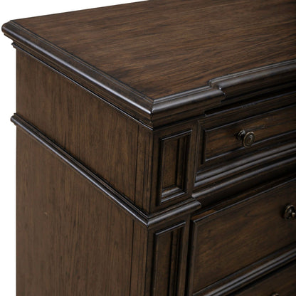Provence Park - Dresser & Mirror - Brown